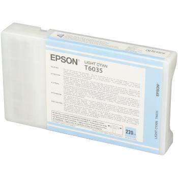 Epson T603500 Ciano Chiaro Inkjet 220ML