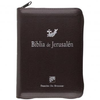 Biblia De Jerusalen Modelo Bolsillo Con Cremallera