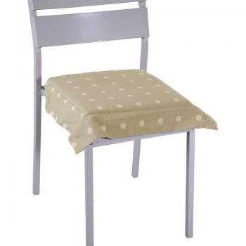 VACCHETTI Pop-Art Kissen Beige 40x40 cm