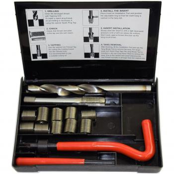 1/2 x 20 UNF Helicoil Thread Repair Kit – 14 Pieces