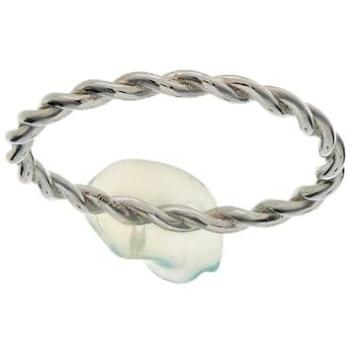 Bague Minimaliste Benétou Argent 50 mm – Design Tressé