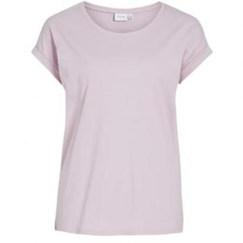 Vila T-Shirt mit Rundhalsausschnitt