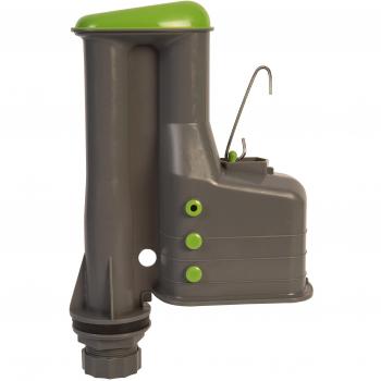 Grey 9.4x22x27.5 cm Croydex Cistern Syphon