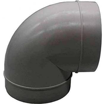Kair 90° Circular Bend 125 mm – Flexible Hose Adapter