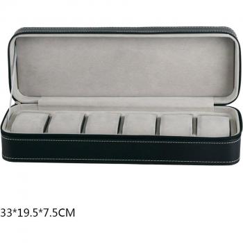 High-End Watch Collector's Zipper Case