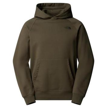 Felpa Con Cappuccio North Face NSE Box Edge Of Light Infill Marrone Verdastro M
