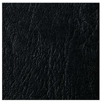 GBC 46700E LeatherGrain A4 Binding Covers Black pack of 50 29196J