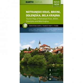 Notranjski Kras & Brkini Fietslokaal Kaart – Landen & Wegen