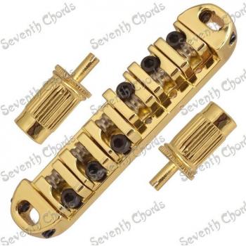 Set of Roller Saddle Tune-O-Matic Bridge for Electric Guitar