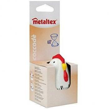 Eieruhr Henne – Metaltex Kurzzeitmesser 259228014 – 60 min