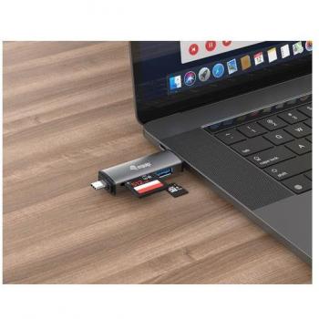 Lecteur de carte externe USB 3.0 double port