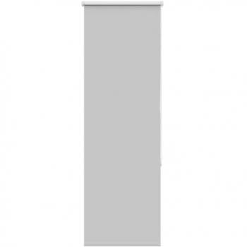 Light Grey Polyester Roller Blind 45x130 cm vidaXL