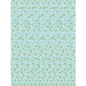 Décopatch Dekorationspapier (30 x 40 cm), 1000 Stück, blauer Fotodruck