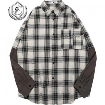 Camisa de Cuadros Casual para Hombre