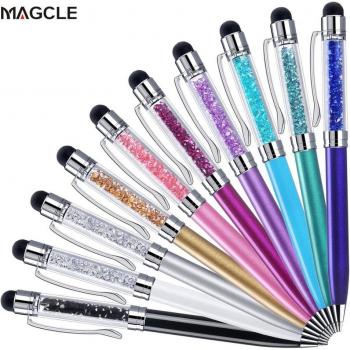 2-in-1 Crystal Diamond Touch Ballpoint