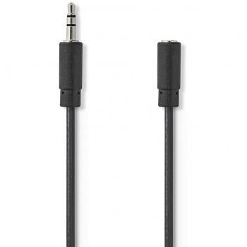 Câble audio 3,5 mm mâle-femelle 2 m noir