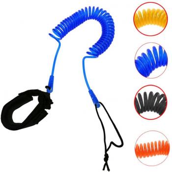 5mm Coiled Surf Leash for Paddleboard