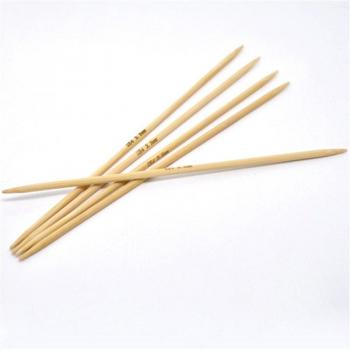Bamboo DP Knitting Needles (20cm, US Size 4/3.5mm)