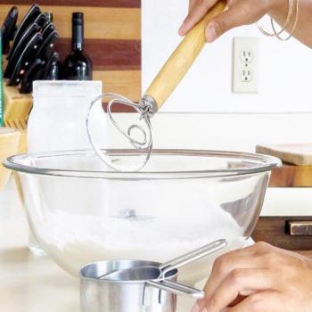 Oak Handle Dough Beater