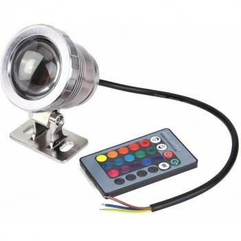 Wasserdichte RGB LED Flutlichtlampe 10W für Garten, Farbwechsel, DC 12V, 110/220V
