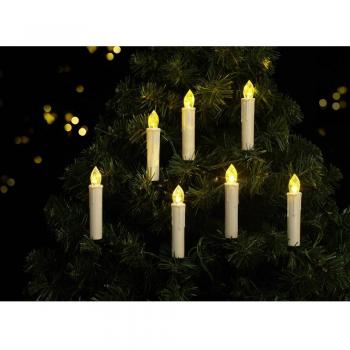 Sygonix SY-4531626 Weihnachtsbaum LED-Beleuchtung für den Außenbereich (20 Stück)