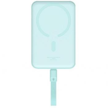 Baseus Batería Externa 10000mAh con Carga Inalámbrica Azul