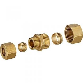 Raccord bicone pour tube cuivre Ø12-Ø10 NOYON & THIEBAULT
