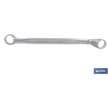 Llave acodada doble de 65-70mm