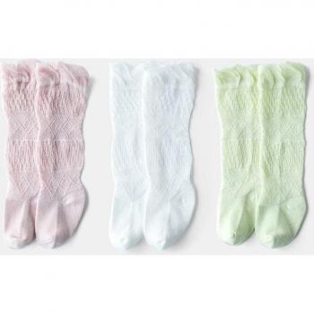 Breathable Cotton Baby Girl Socks