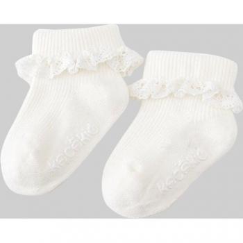 Cotton Ruffle Ankle Socks for Baby Girls