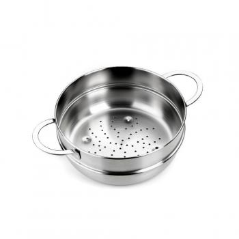 Passoire d’inox 18/10 BRA Ancora 24 cm, finition non anti‑adhésive