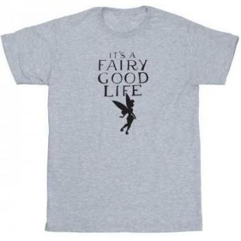 T-shirt Tinkerbell Féminin L – Coton Boyfriend Élégance Féérique