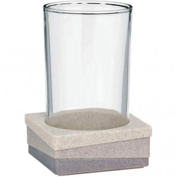 Becher für Zahnbürstenhalter – Kela Valura, Beige/Braun