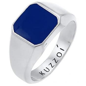 Blu Scuro & Argento – Anello KUZZOI