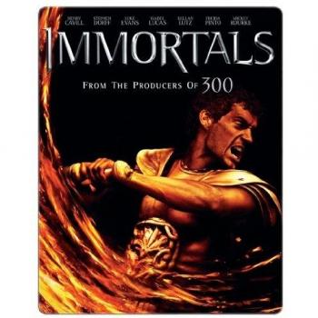 Immortals 3D – Triple Media Set: DVD, Blu‑ray & 3D Blu‑ray (Steelcase)