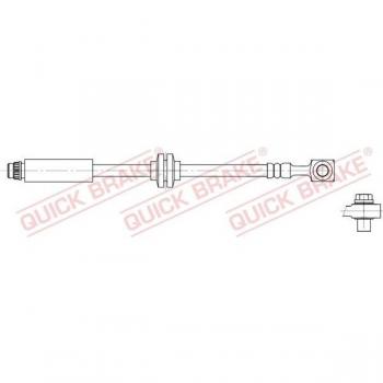 Tubo Flexible de Frenos Quick Brake 50.201X – Conexión Rápida y Segura