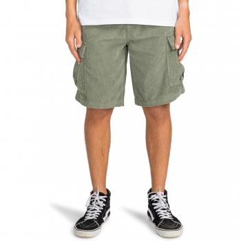 Billabong Larry Cord Cargo Wk Pantaloni Corti Verde