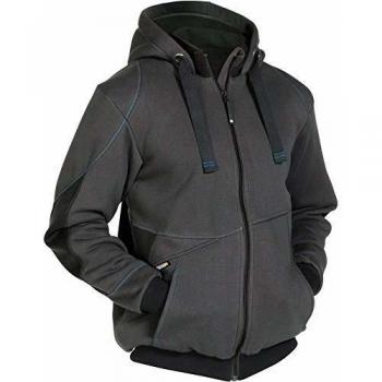 Anthrazit/schwarz Dassy® Pulse Sweatshirt-Jacke