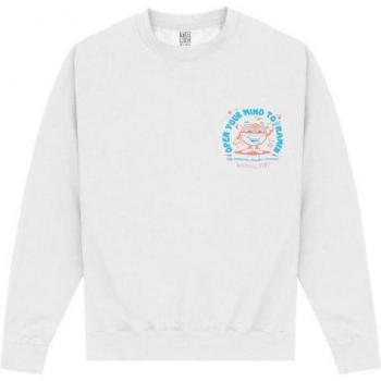 Sweatshirt Unisexe Open Your Mind Imprimé au Dos M