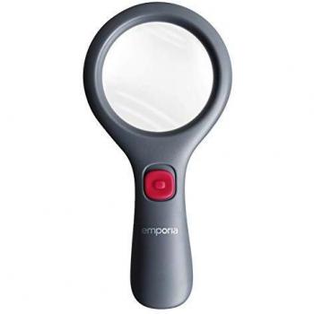 Emporia Lente d'ingrandimento 3x con luce LED