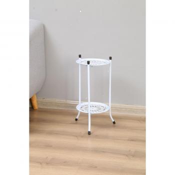 2-Tier Metal Plant Rack