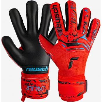 Reusch Attrakt Grip Evolution Torwarthandschuhe für junge Torhüter mit Finger Support