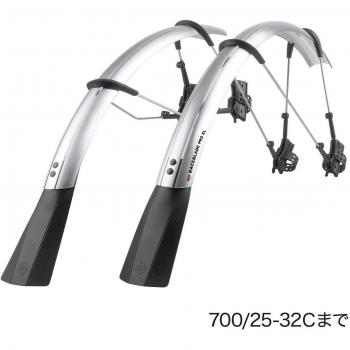 SKS RACEBLADE XL PRO – Steckradschützer in Silber, 2024 Modell