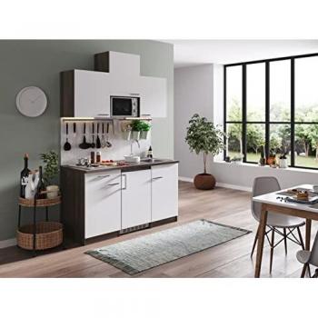 Cuisine Fonctionnelle Chêne York Blanc Oliver 150 cm Respekta