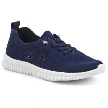 Women's Chunky Navy Lace-Ups – Pavers Edition
