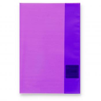 25 x Landre A5 Heftschoner lila transparent