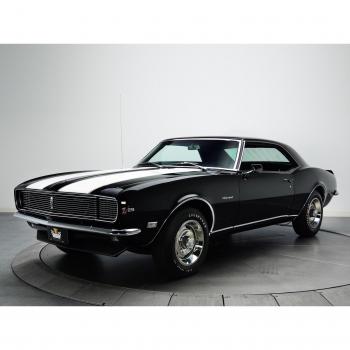 Chevrolet Camaro 1968 Z28 RS – Reproduktionsposter 40x30 cm