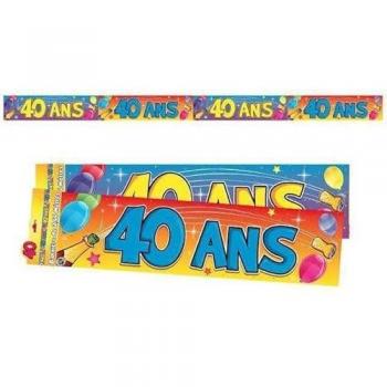 Gala 40 Ans – Bannière de Couleurs