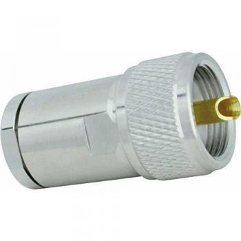 Connecteur UHF mâle droit 50 Ω SSB 7394 1 pc