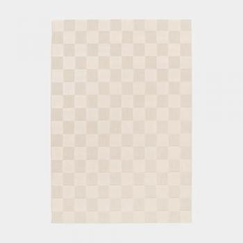 Tapis Décoweb Petit Marius Crème Carré 160 × 230 cm